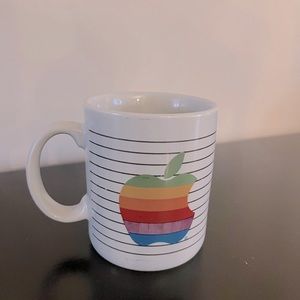 Vintage 1980s Apple Mug